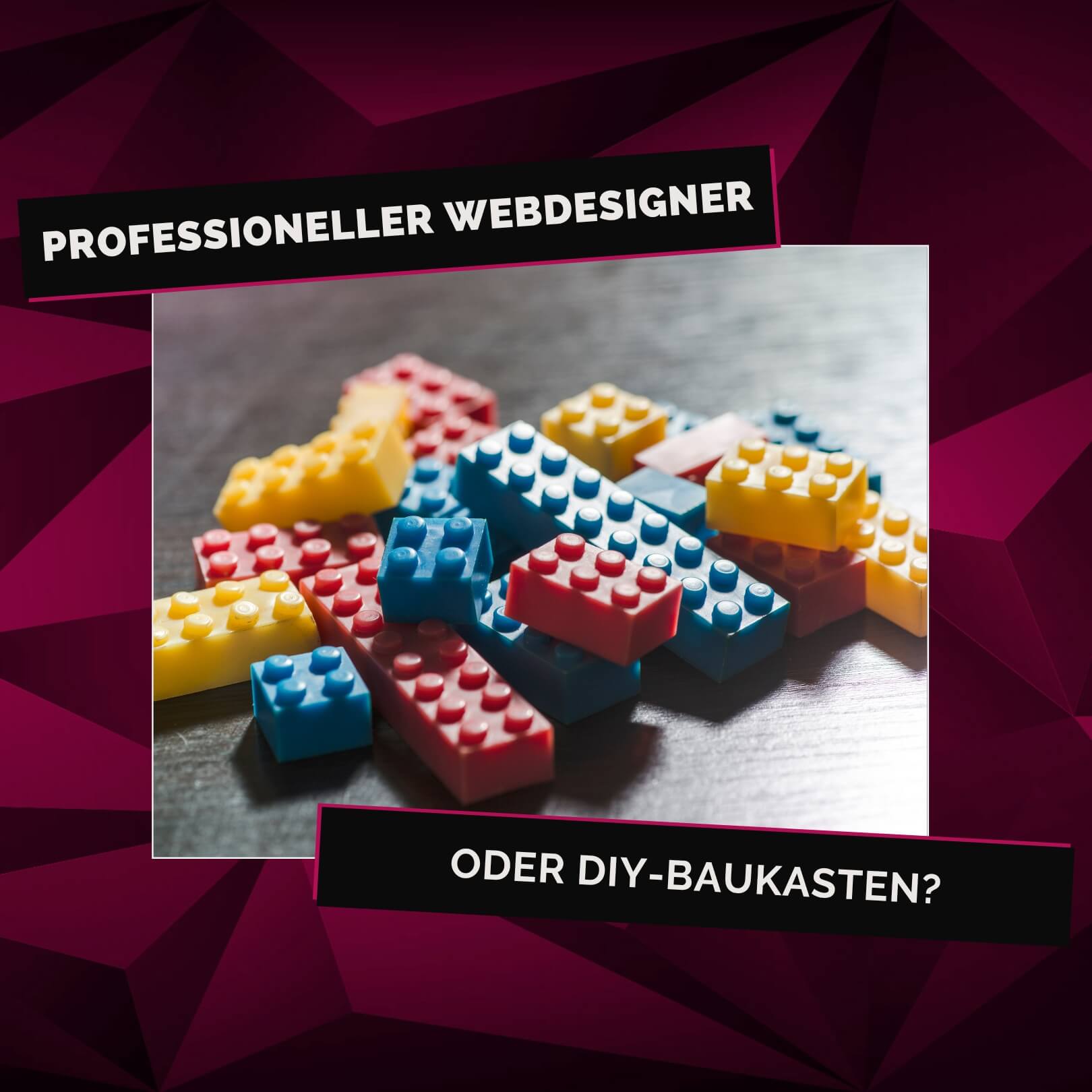 Warum du einen Webdesigner und keinen DIY-Baukasten brauchst
