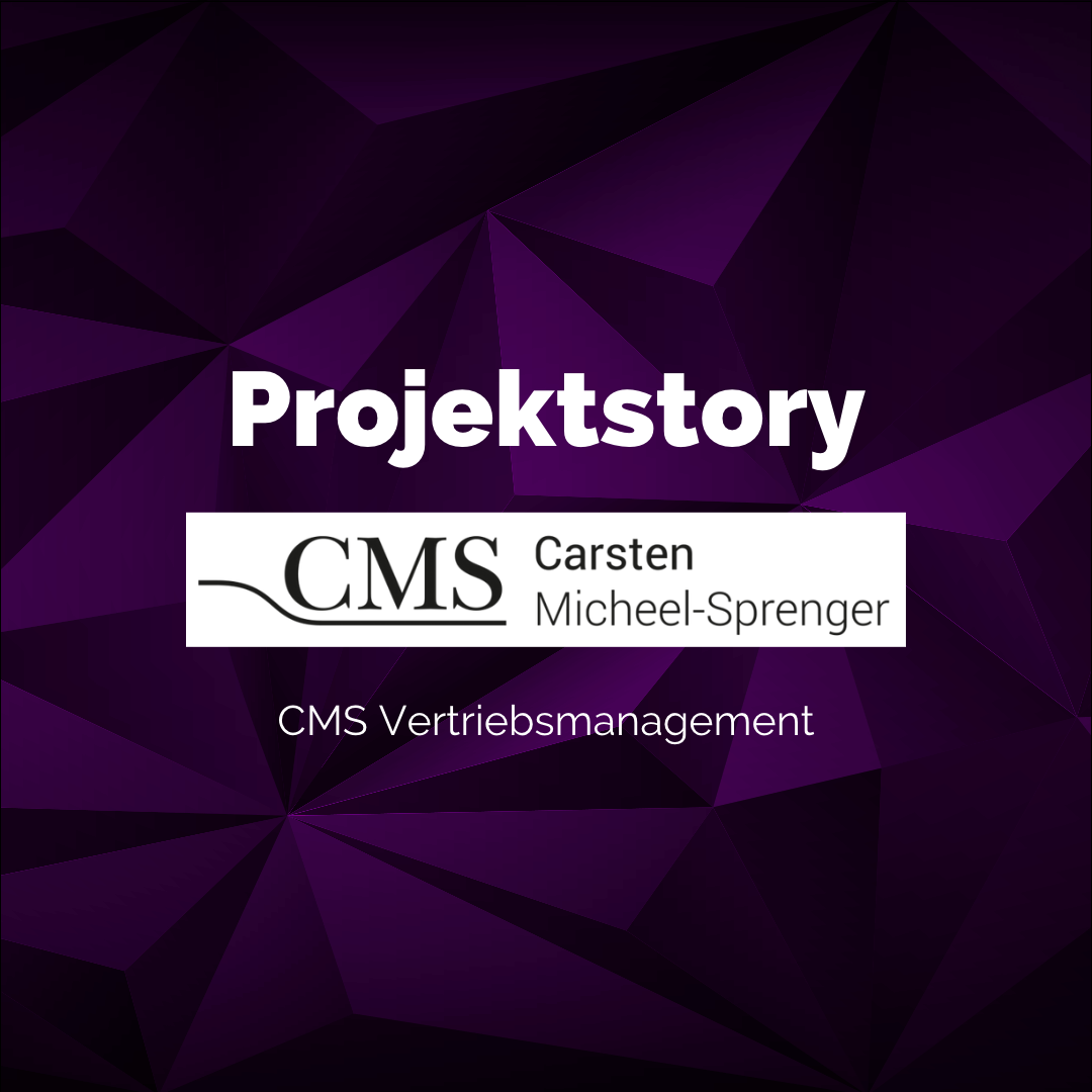 Convert GmbH CO KG - Projektstory CMS Carsten Michael Sprenger - Optimierung Der Webseite Von CMS Vertriebsmanagement