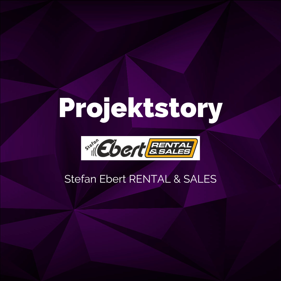 Convert GmbH CO KG - Projektstory Stefan Ebert Rental and Sales